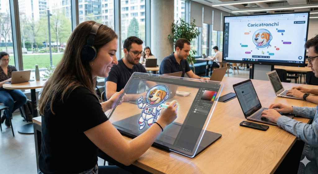 Caricatronchi: The Digital Tech Revolution in Modern Cartooning