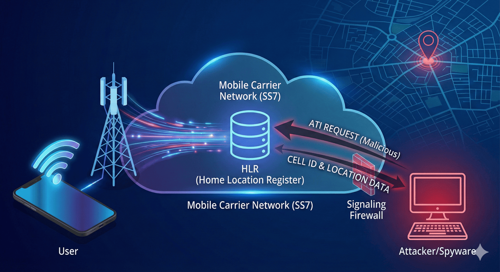 Any Time Interrogation: The Double-Edged Sword of Telecom Signaling