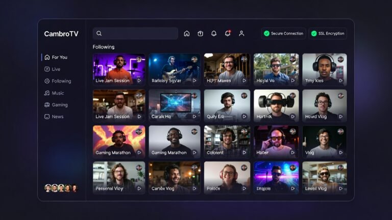 CambroTV 2026 In-Depth Guide to the Platform, Features, Safety Tips & What Happened to It
