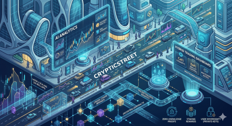 CrypticStreet Navigating the Intersection of Technology, DeFi, and AI Analytics
