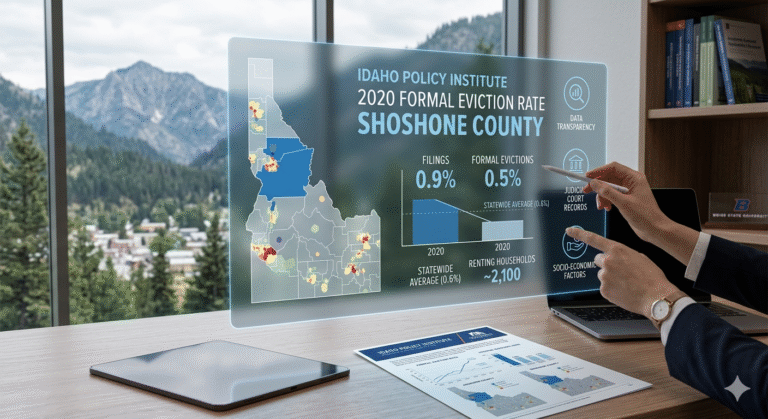 Understanding the Idaho Policy Institute 2020 Formal Eviction Rate Shoshone County