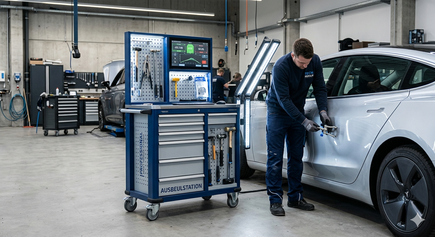 The Ultimate Guide to Modern Ausbeulstation Technology Precision Dent Repair for the Digital Age
