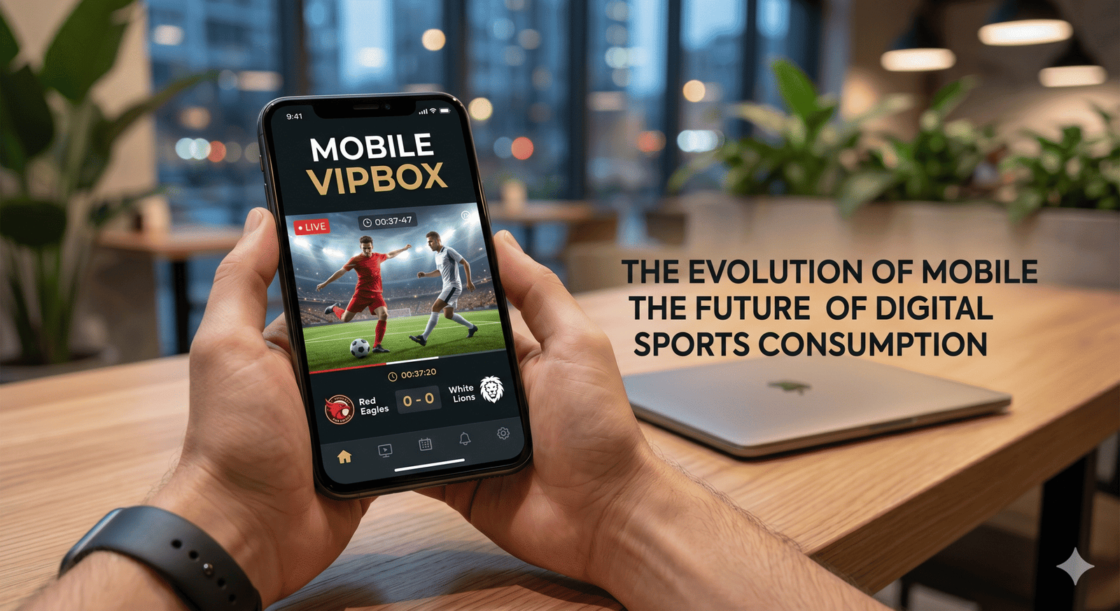 The Evolution of Mobile VIPBox The Future of Digital Sports Consumption