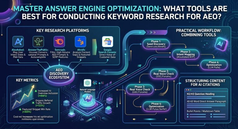 Master Answer Engine Optimization What Tools Are Best for Conducting Keyword Research for AEO? Master Answer Engine Optimization What Tools Are Best for Conducting Keyword Research for AEO?